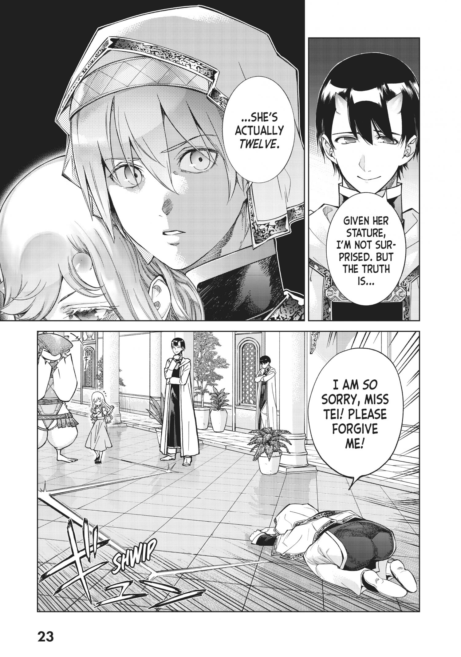 Toshokan no Daimajutsushi chapter 25 page 22