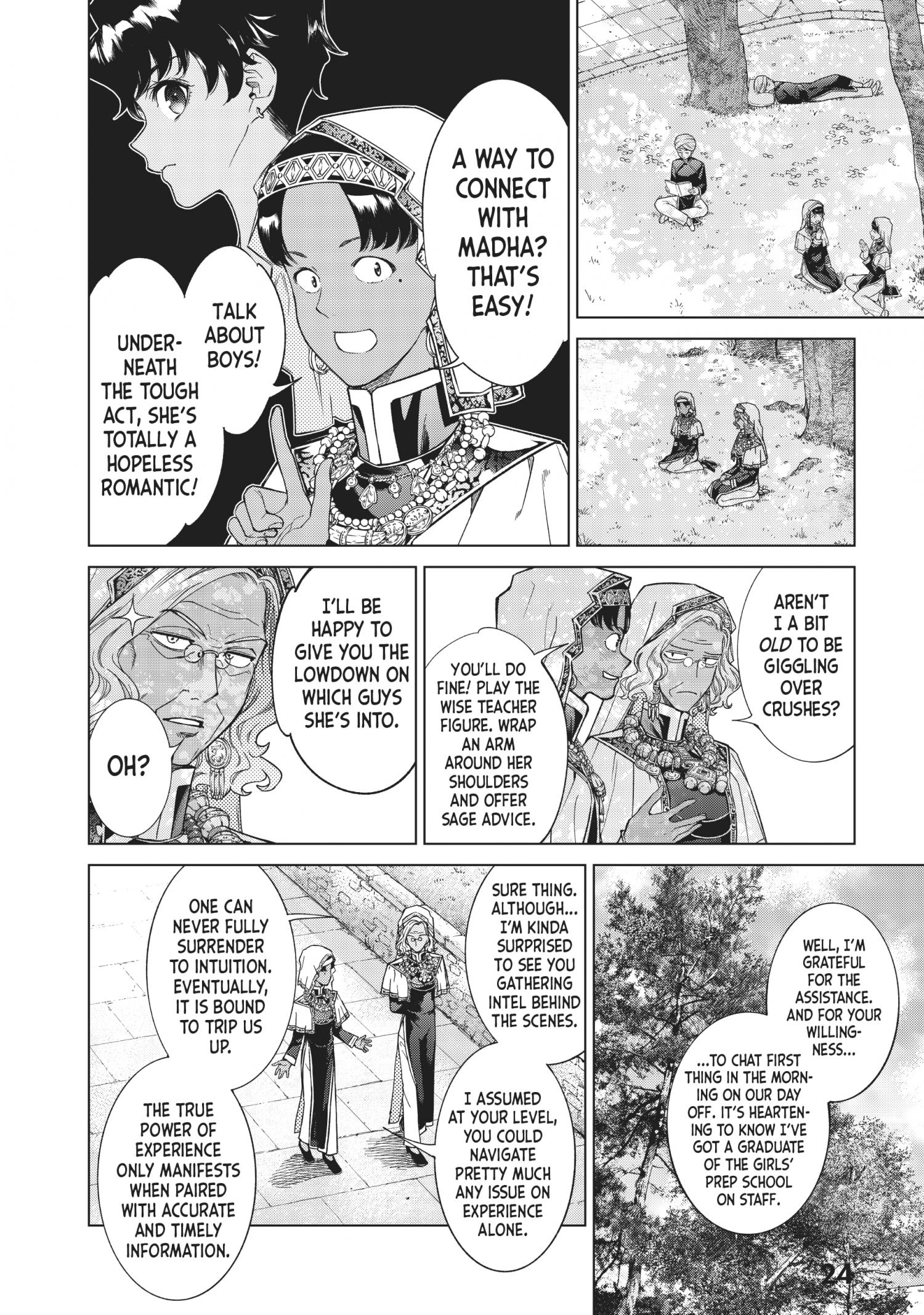 Toshokan no Daimajutsushi chapter 25 page 23