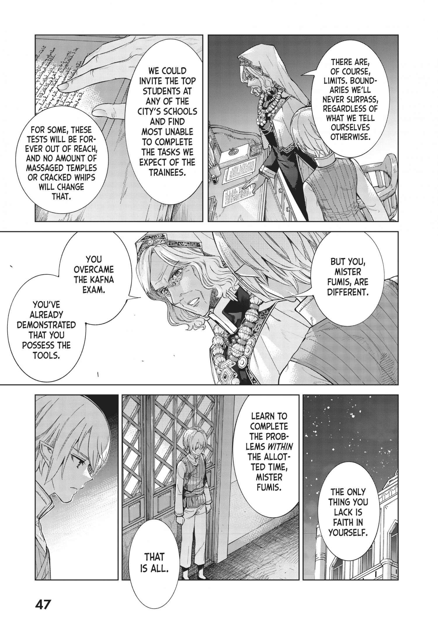 Toshokan no Daimajutsushi chapter 25 page 46