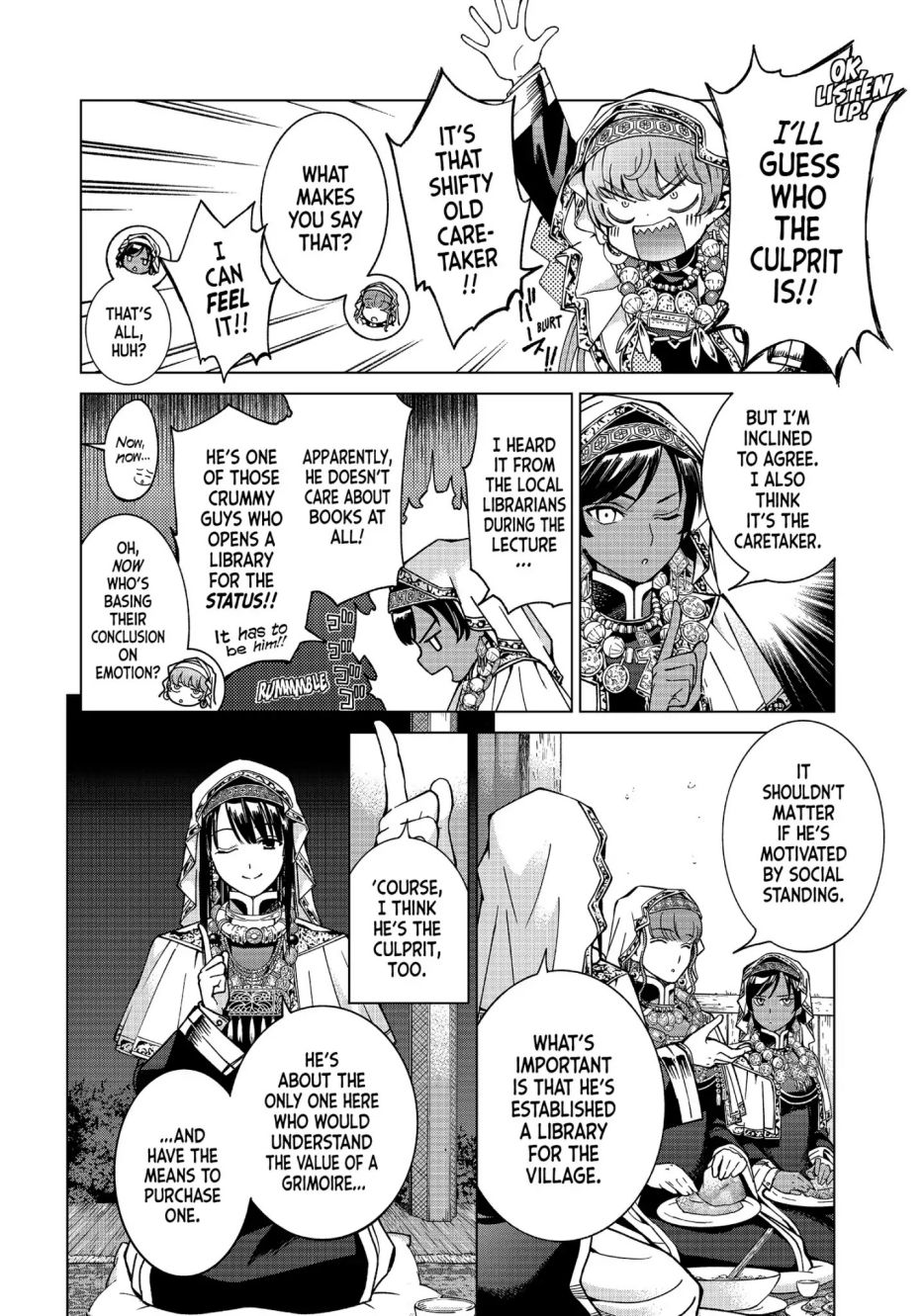 Toshokan no Daimajutsushi chapter 3 page 28