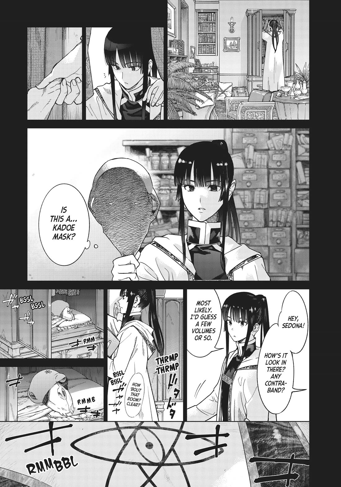 Toshokan no Daimajutsushi chapter 30 page 18