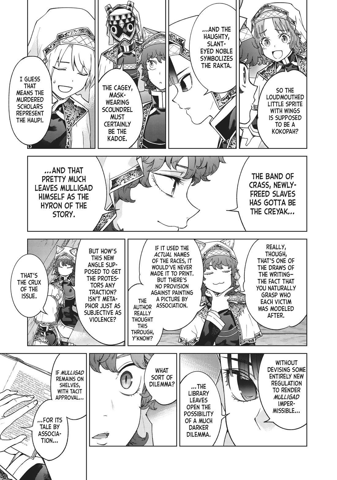 Toshokan no Daimajutsushi chapter 30 page 31