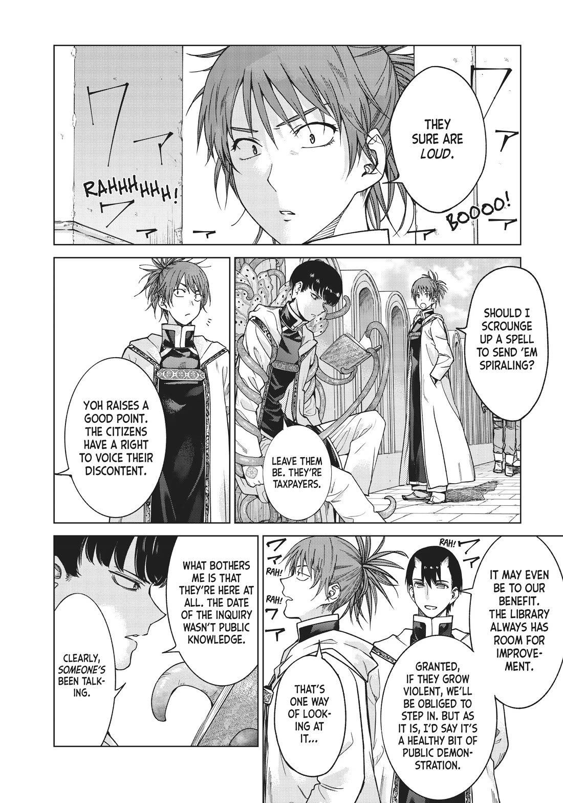 Toshokan no Daimajutsushi chapter 31 page 11