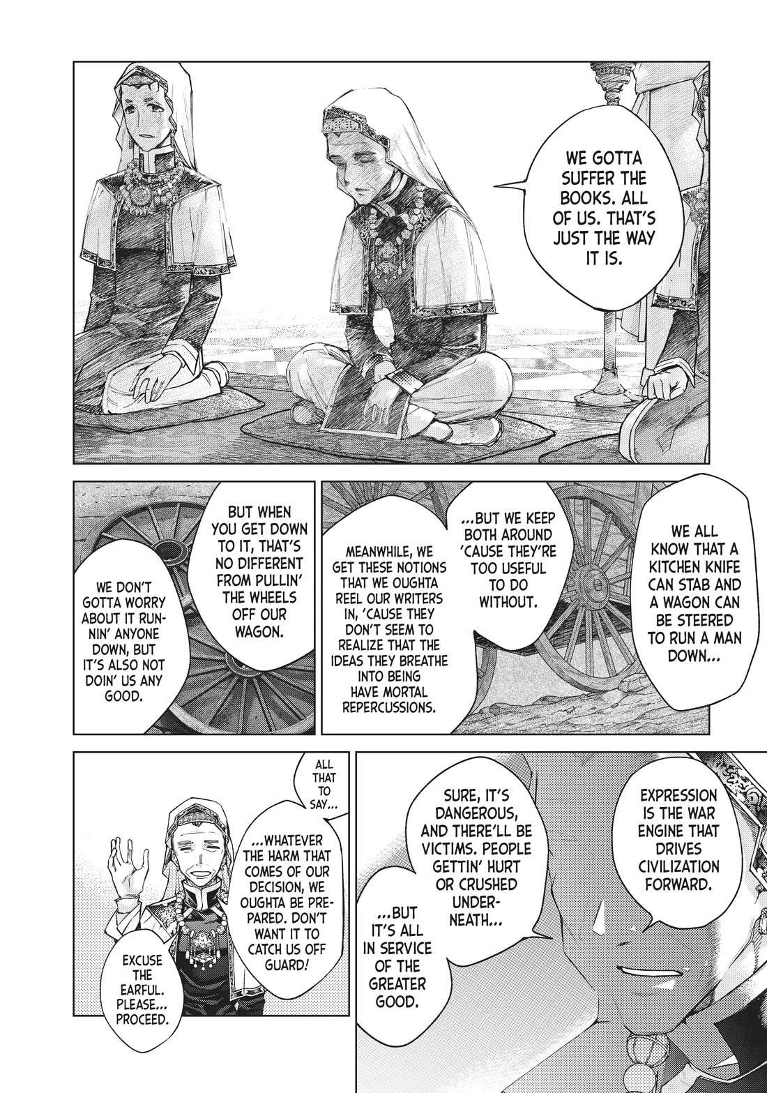 Toshokan no Daimajutsushi chapter 31 page 40