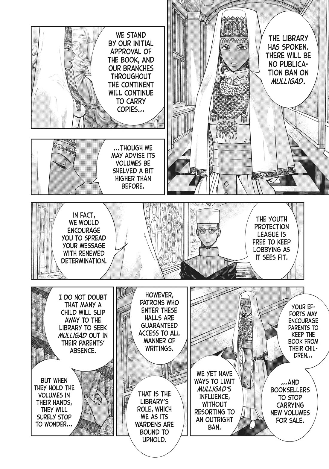 Toshokan no Daimajutsushi chapter 31 page 44