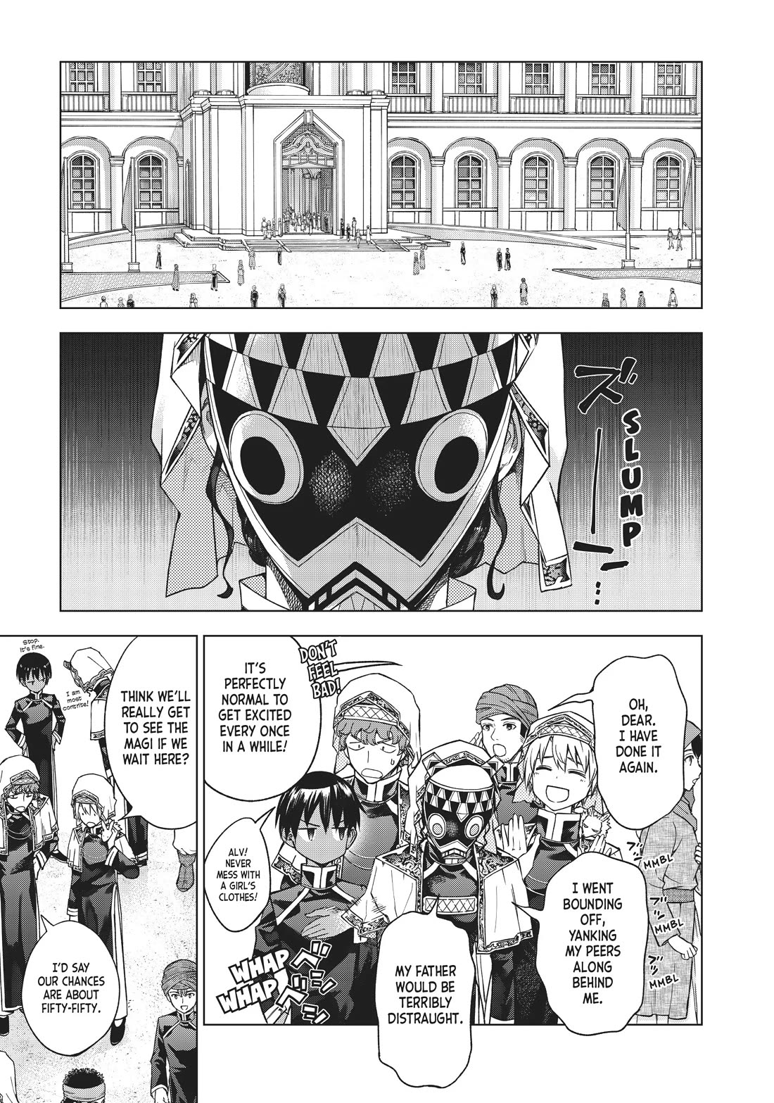 Toshokan no Daimajutsushi chapter 32 page 28