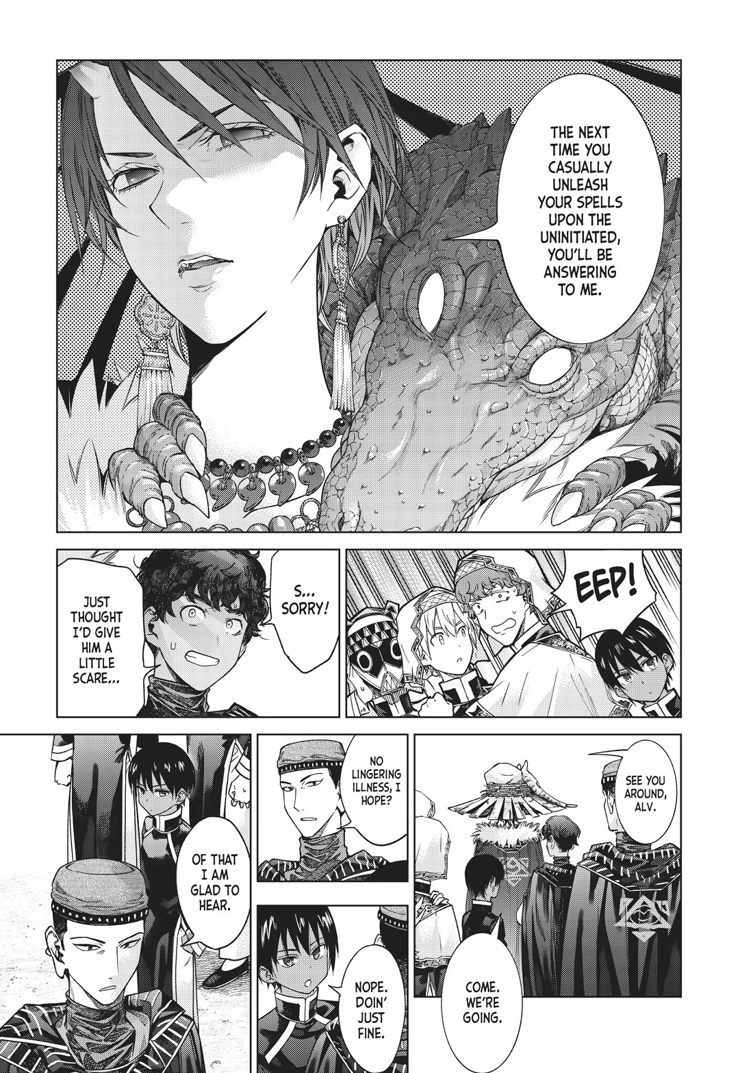 Toshokan no Daimajutsushi chapter 32 page 38