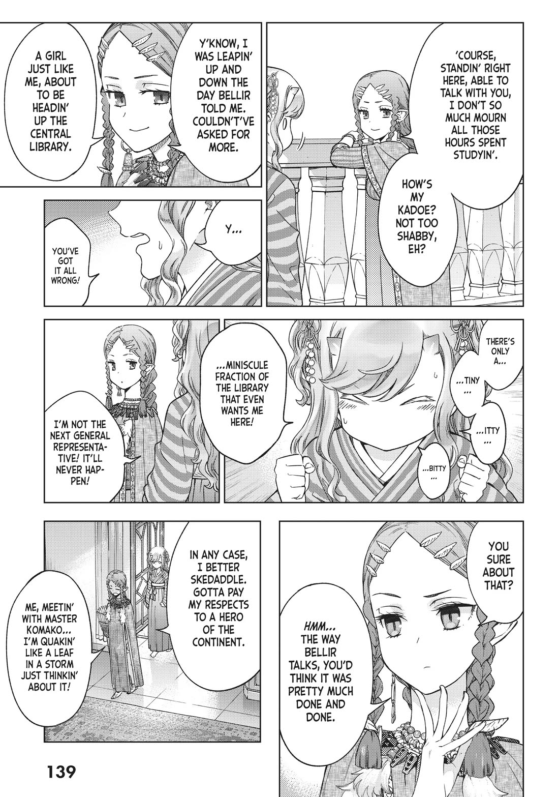 Toshokan no Daimajutsushi chapter 32 page 42