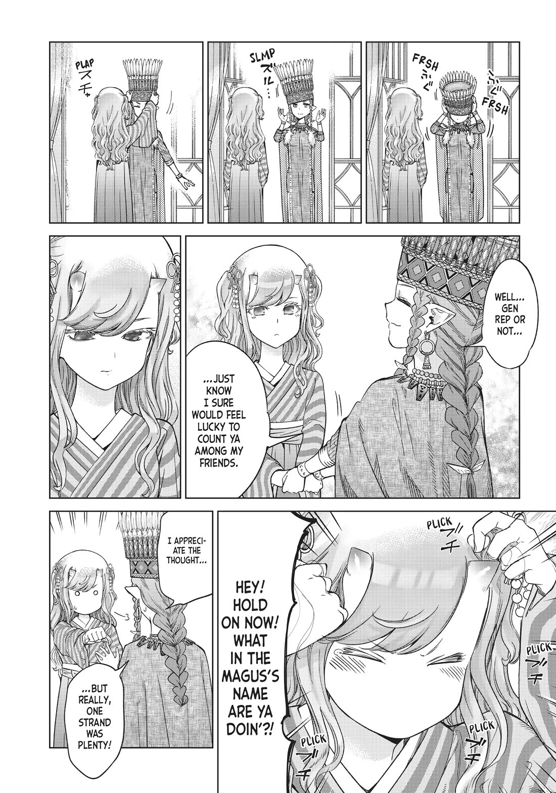 Toshokan no Daimajutsushi chapter 32 page 43