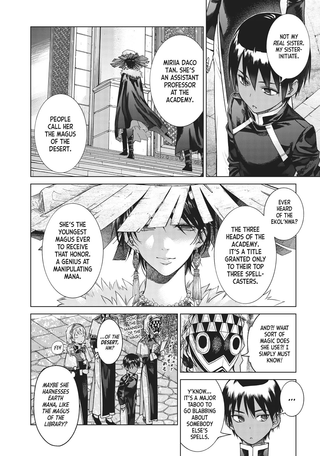 Toshokan no Daimajutsushi chapter 32 page 45