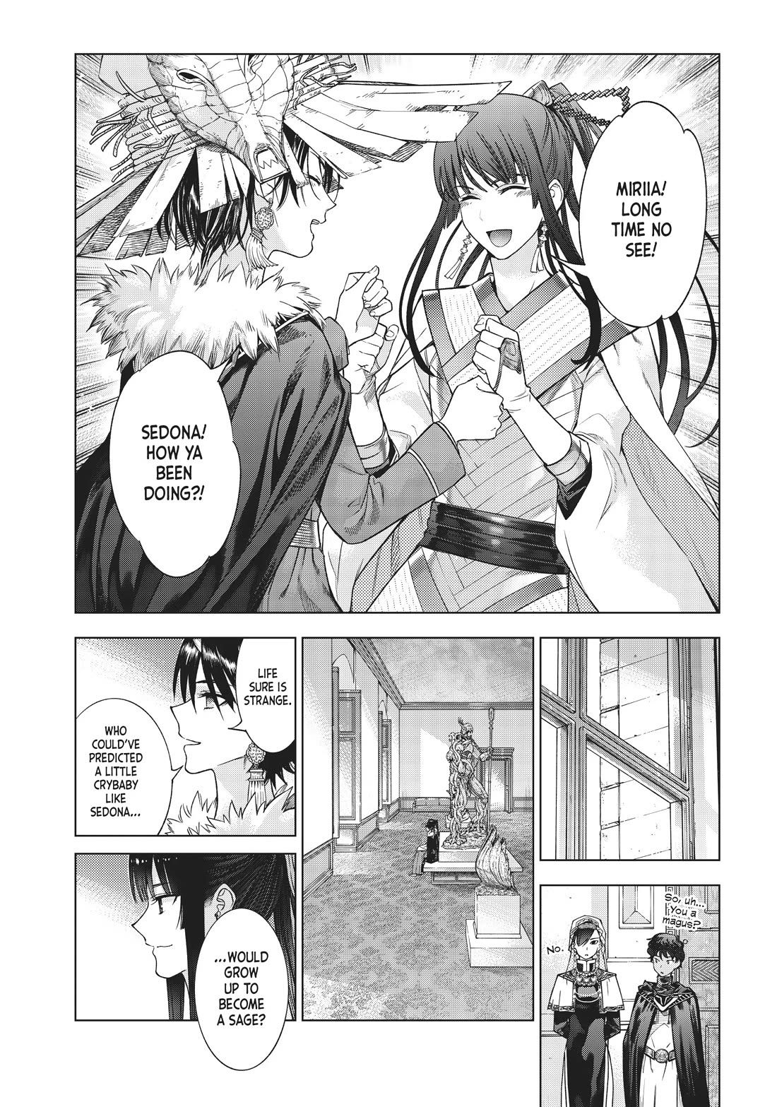 Toshokan no Daimajutsushi chapter 32 page 49