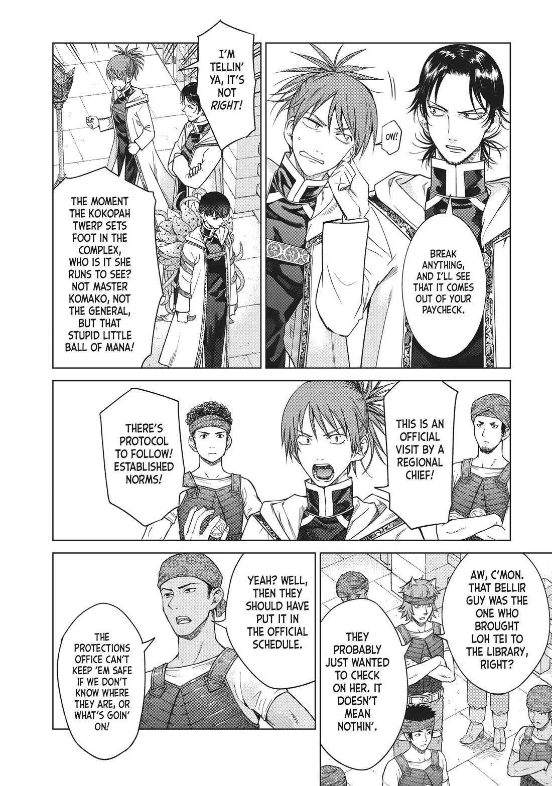 Toshokan no Daimajutsushi chapter 32 page 55