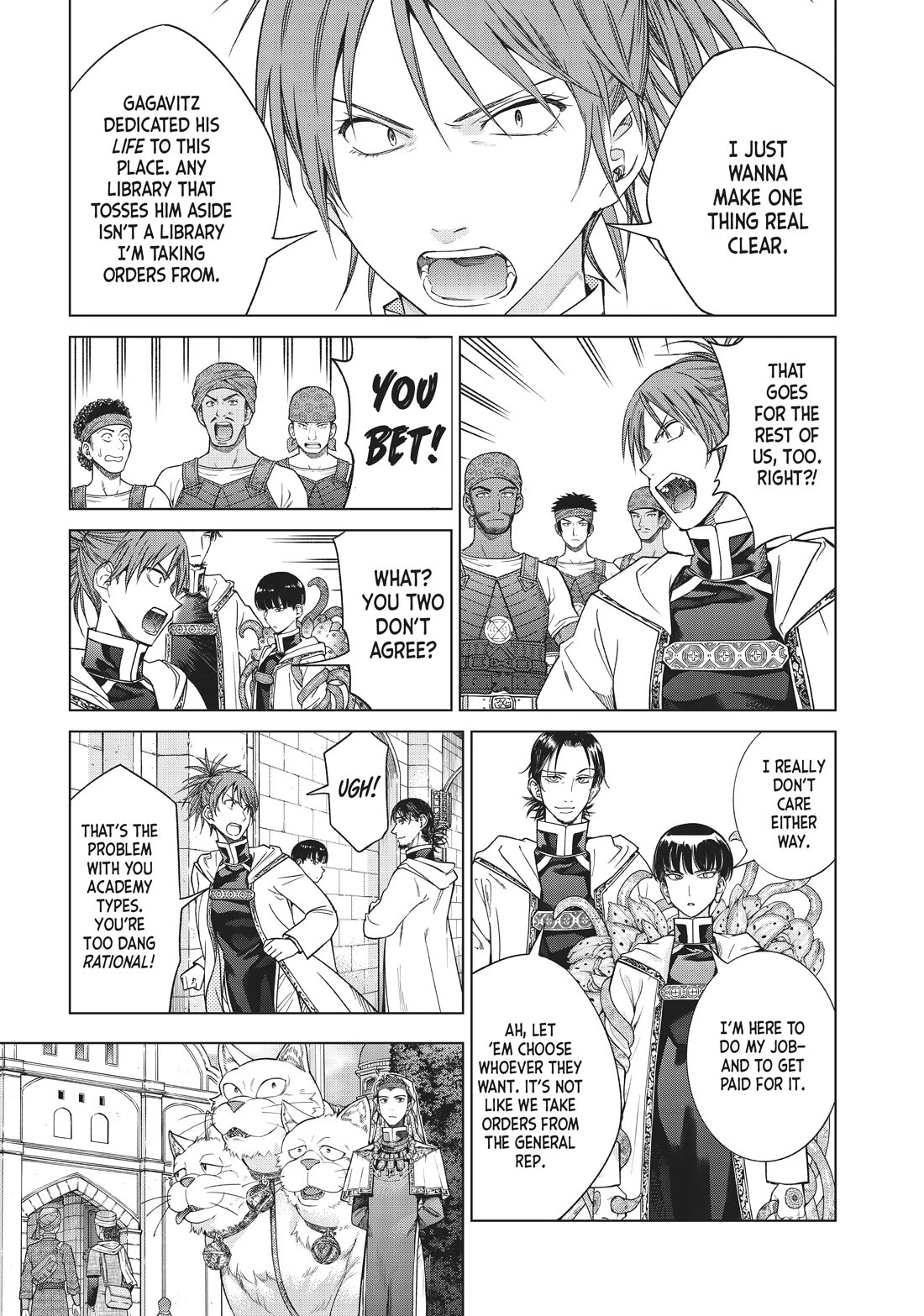 Toshokan no Daimajutsushi chapter 32 page 56