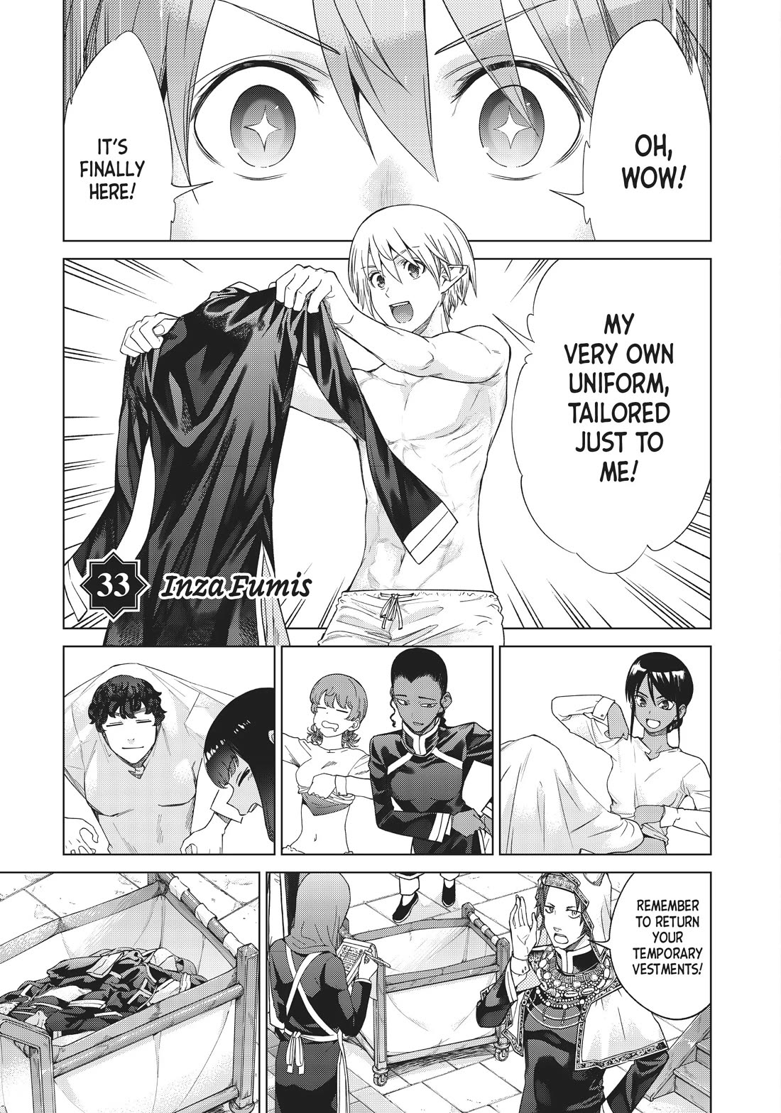 Toshokan no Daimajutsushi chapter 33 page 1