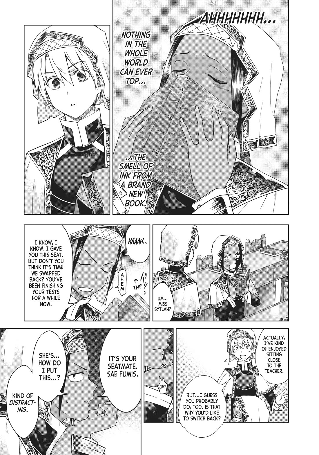 Toshokan no Daimajutsushi chapter 33 page 19