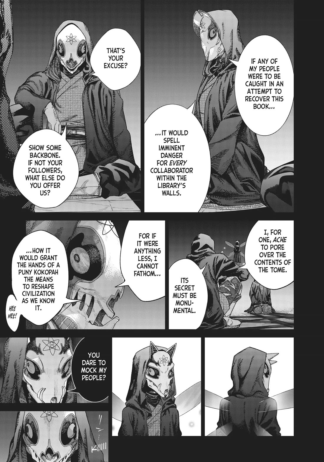 Toshokan no Daimajutsushi chapter 34 page 8