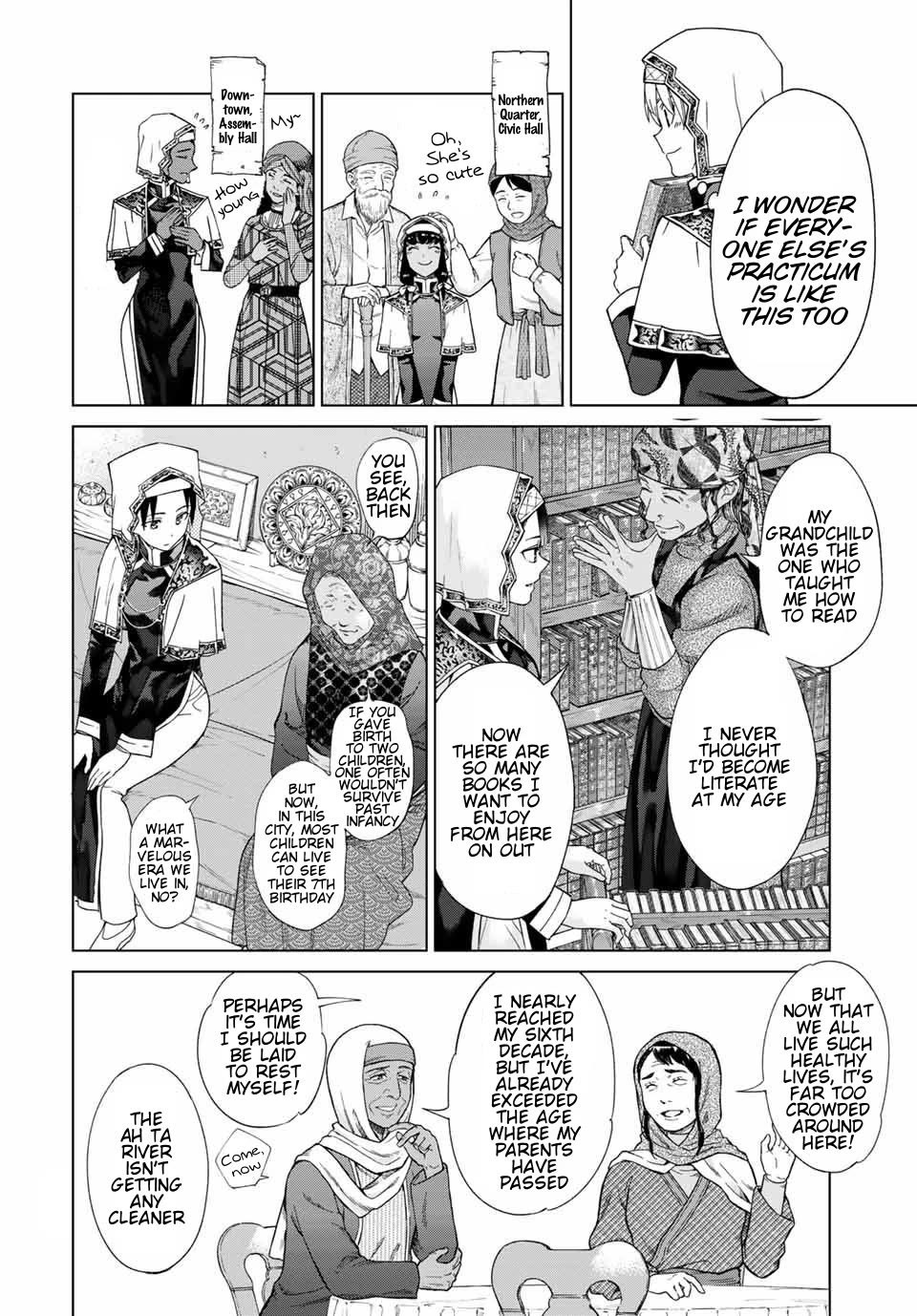 Toshokan no Daimajutsushi chapter 35 page 10