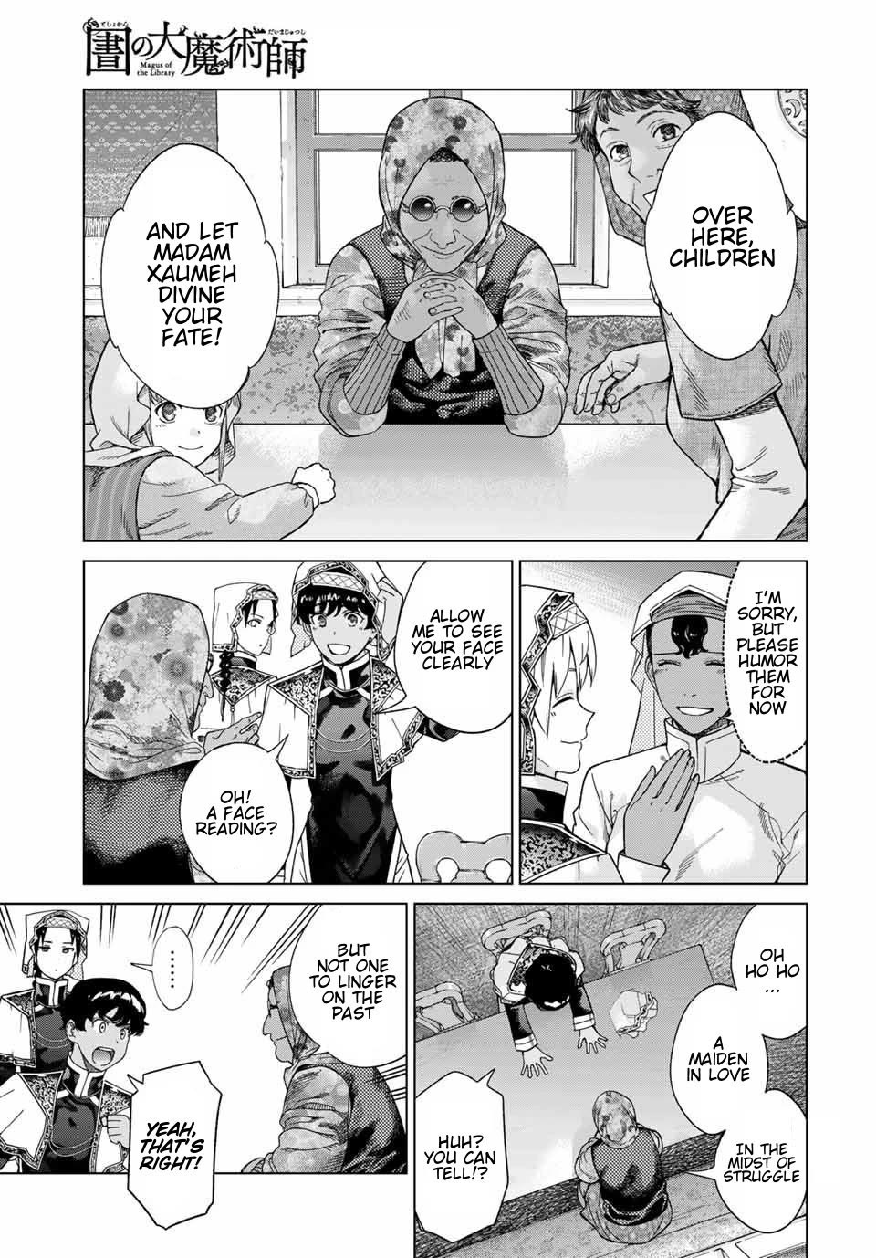 Toshokan no Daimajutsushi chapter 35 page 11