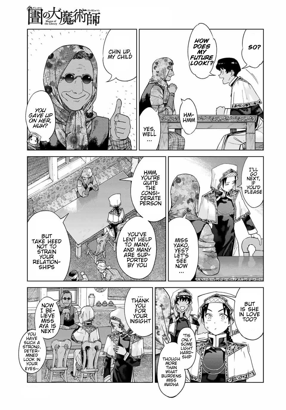 Toshokan no Daimajutsushi chapter 35 page 13