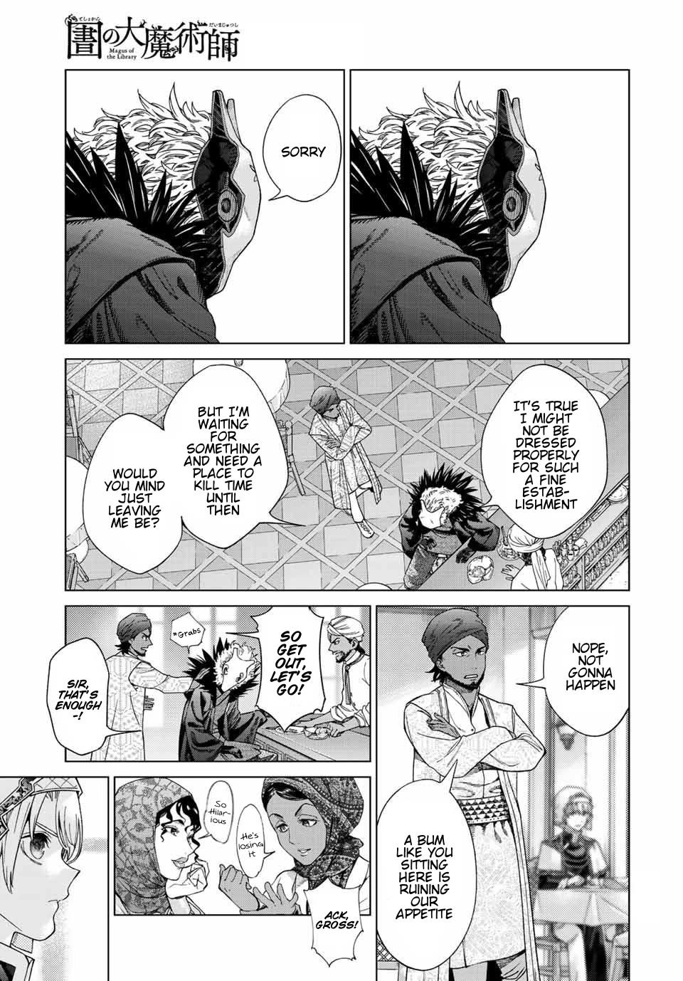 Toshokan no Daimajutsushi chapter 35 page 37