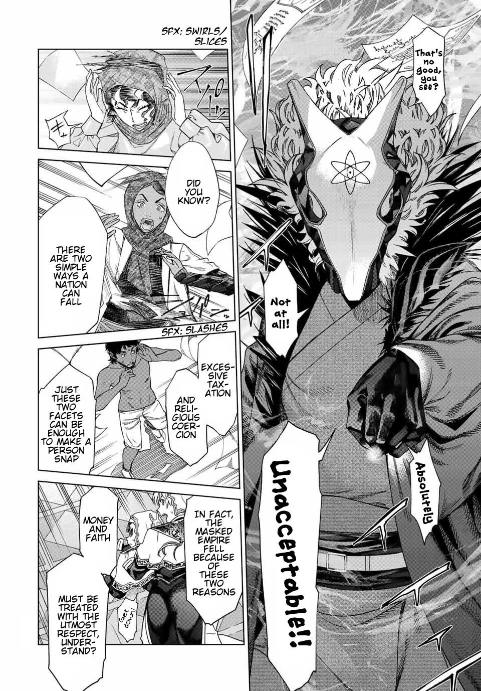 Toshokan no Daimajutsushi chapter 35 page 42