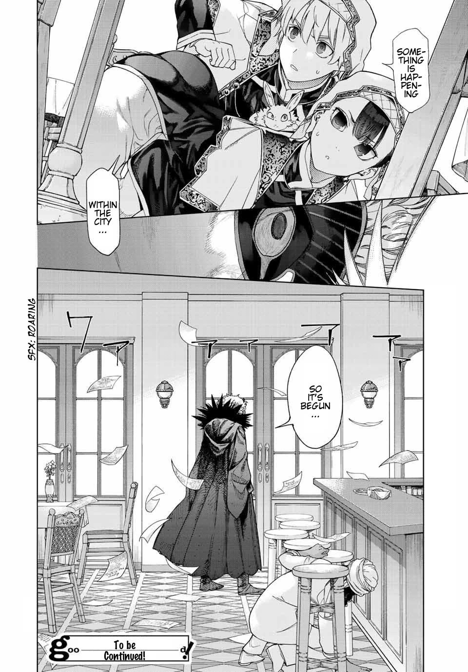 Toshokan no Daimajutsushi chapter 35 page 44