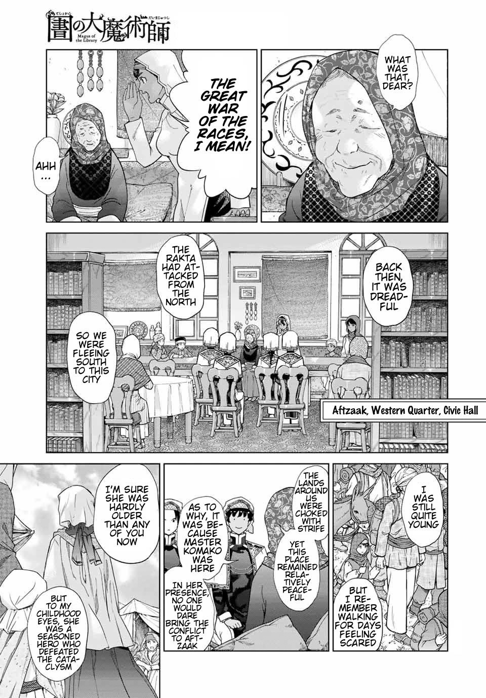 Toshokan no Daimajutsushi chapter 35 page 7