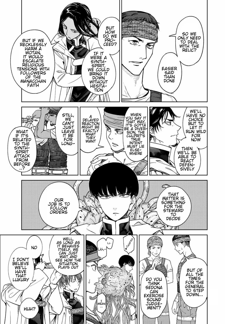 Toshokan no Daimajutsushi chapter 36 page 13