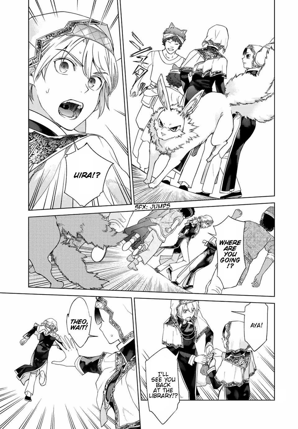 Toshokan no Daimajutsushi chapter 36 page 21