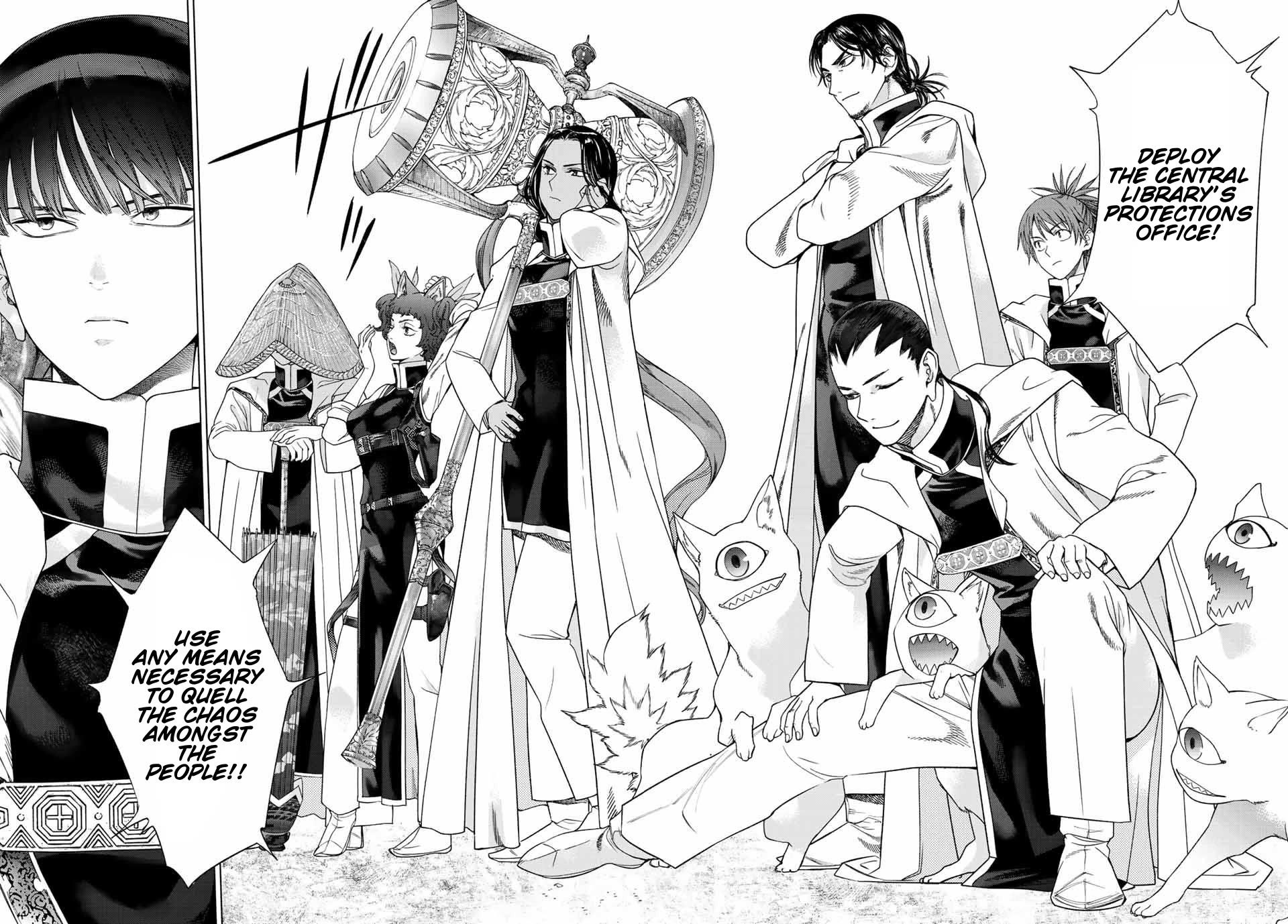 Toshokan no Daimajutsushi chapter 36 page 26