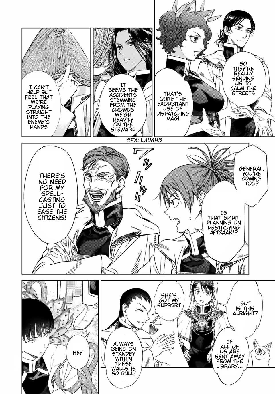 Toshokan no Daimajutsushi chapter 36 page 27