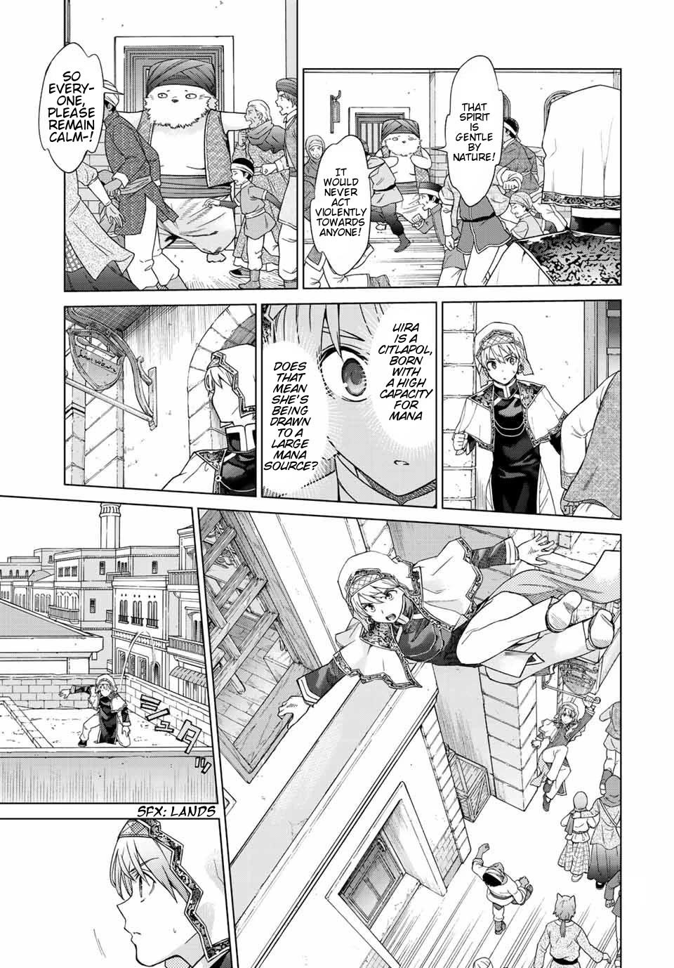 Toshokan no Daimajutsushi chapter 36 page 32