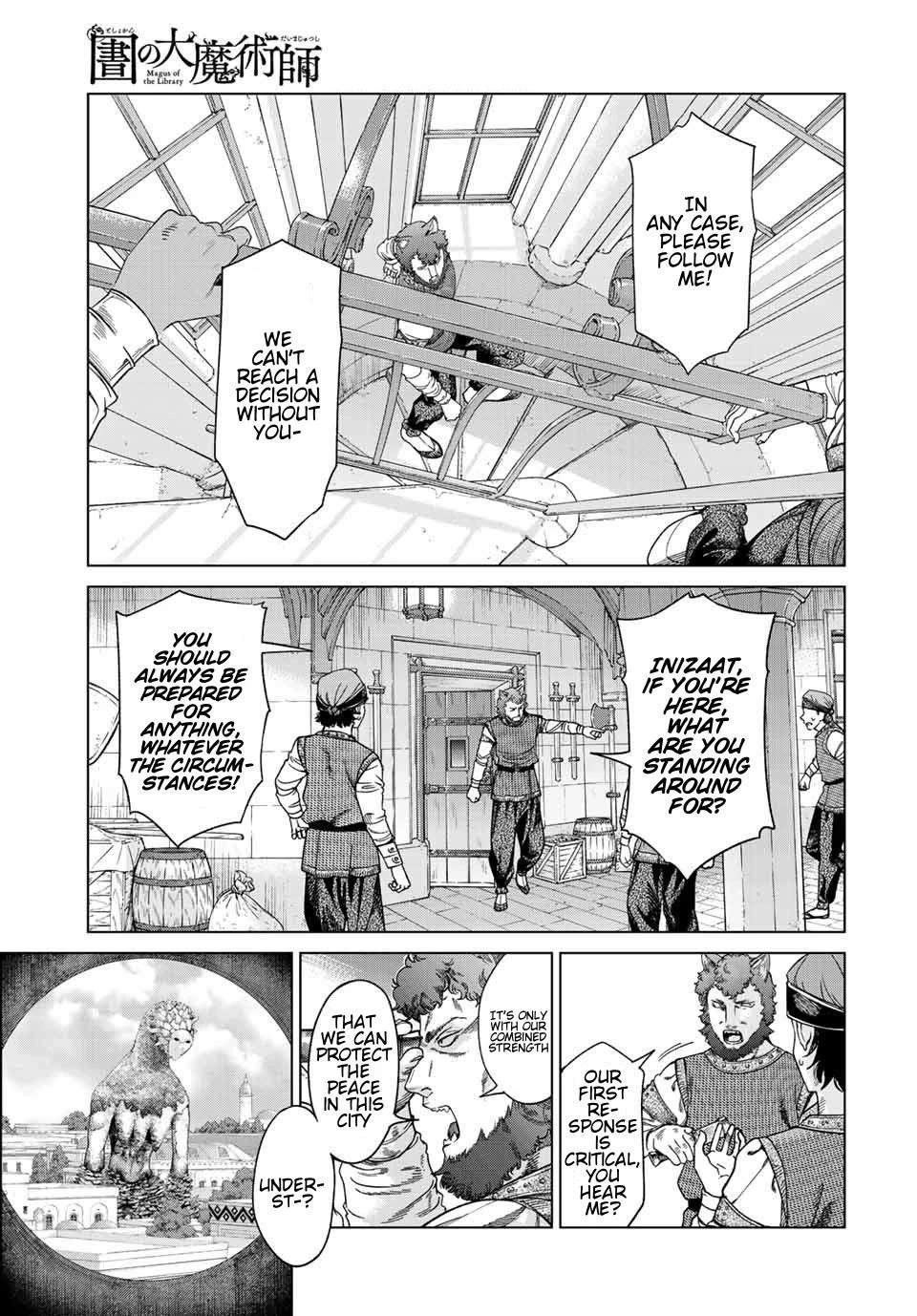 Toshokan no Daimajutsushi chapter 36 page 4