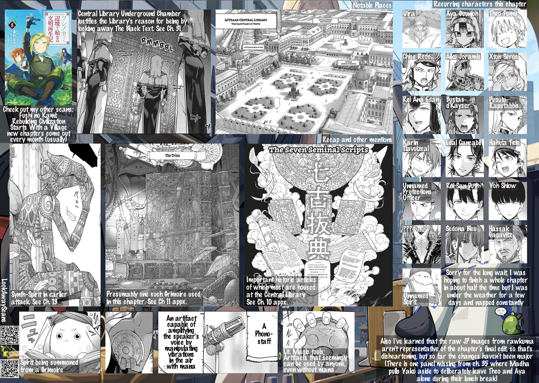 Toshokan no Daimajutsushi chapter 36 page 44