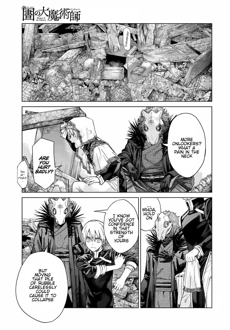 Toshokan no Daimajutsushi chapter 37 page 23