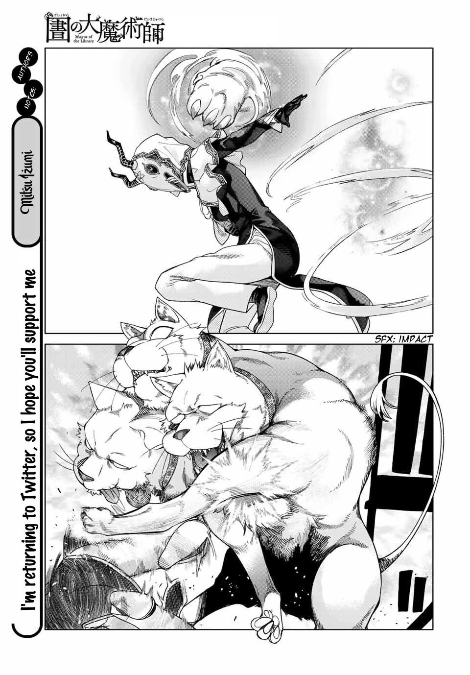 Toshokan no Daimajutsushi chapter 37 page 9