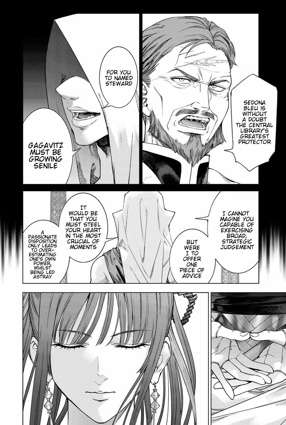 Toshokan no Daimajutsushi chapter 38 page 24