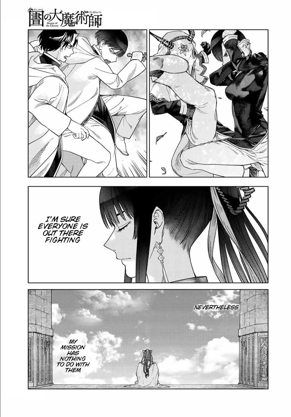 Toshokan no Daimajutsushi chapter 38 page 25