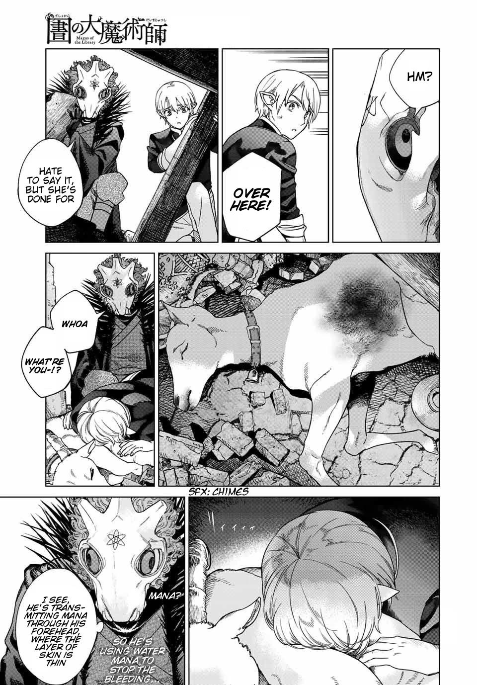 Toshokan no Daimajutsushi chapter 38 page 27