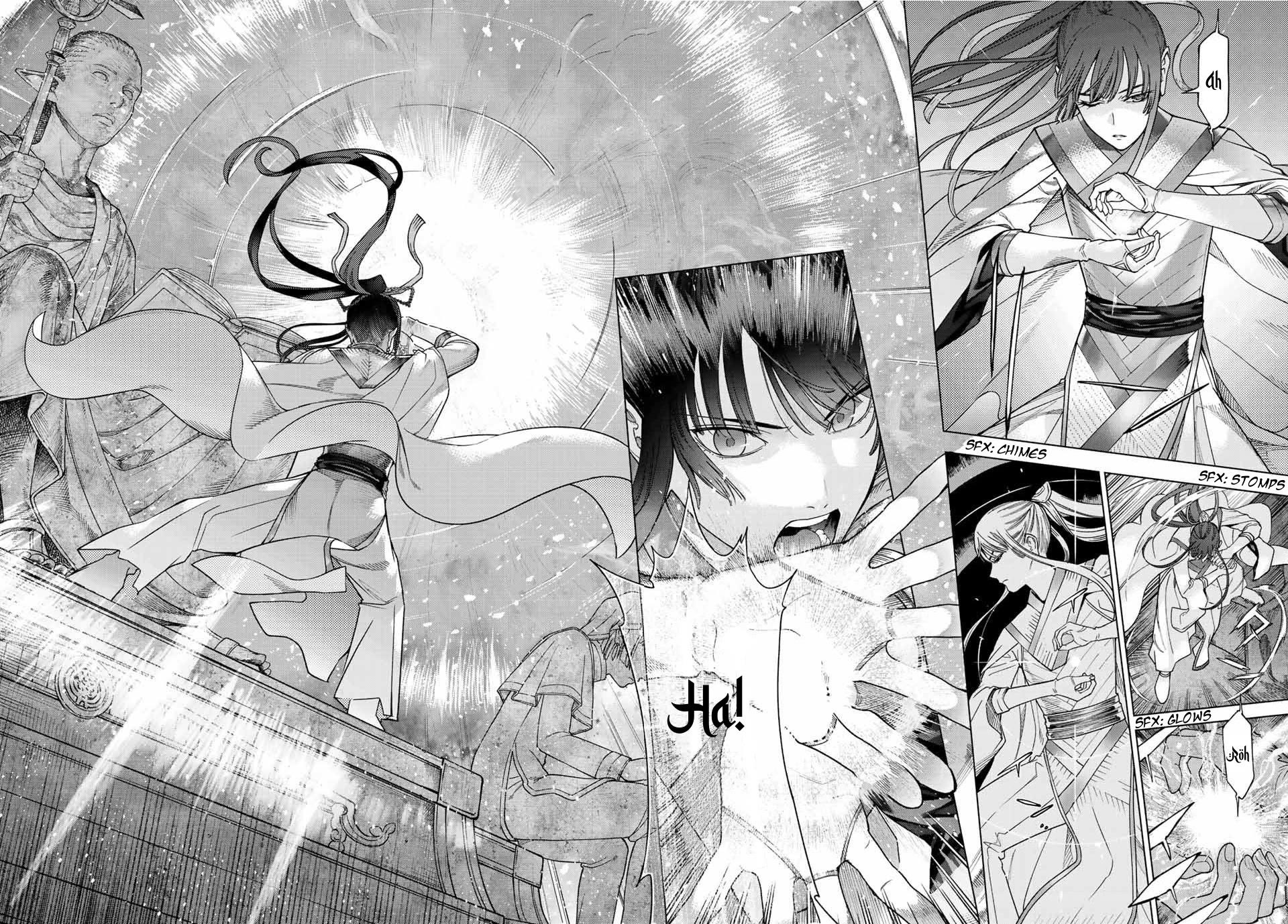 Toshokan no Daimajutsushi chapter 38 page 58