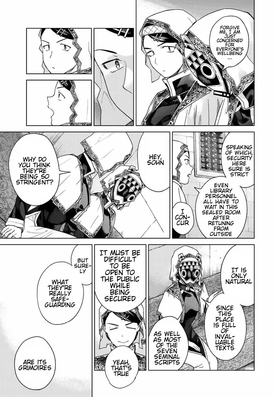 Toshokan no Daimajutsushi chapter 38 page 6