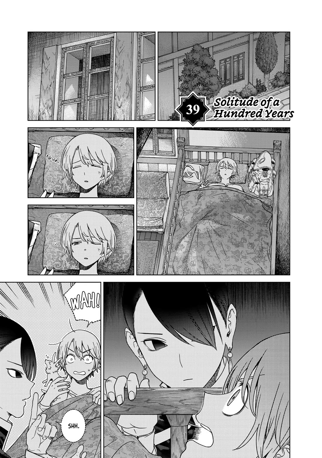 Toshokan no Daimajutsushi chapter 39 page 1