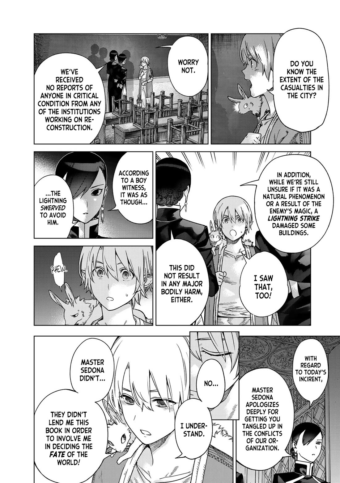 Toshokan no Daimajutsushi chapter 39 page 14