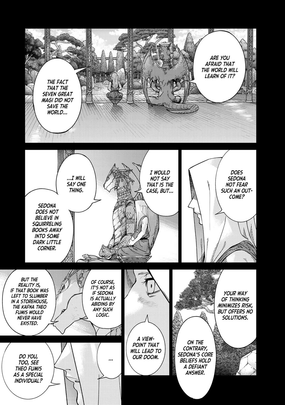 Toshokan no Daimajutsushi chapter 39 page 19