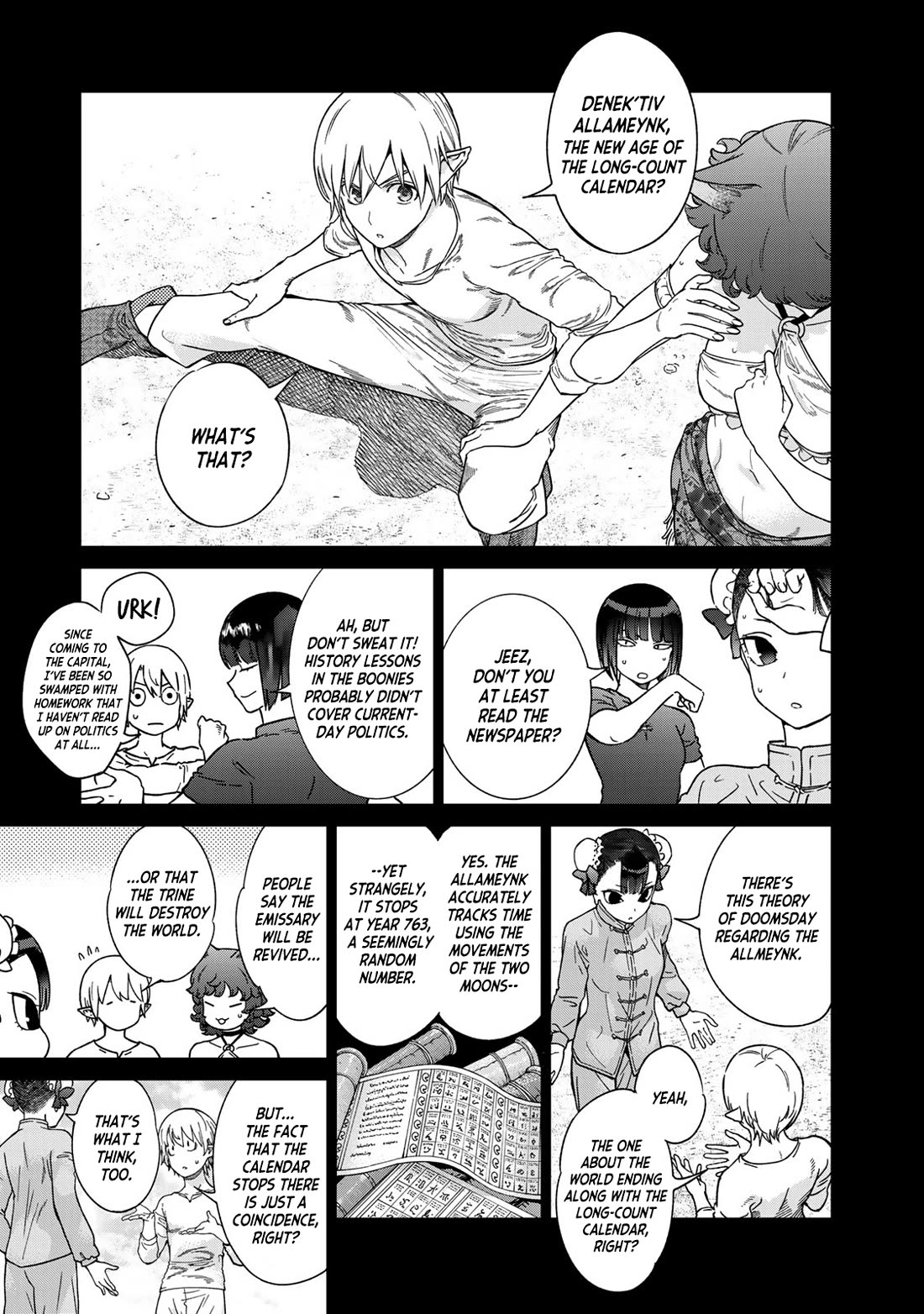 Toshokan no Daimajutsushi chapter 39 page 32