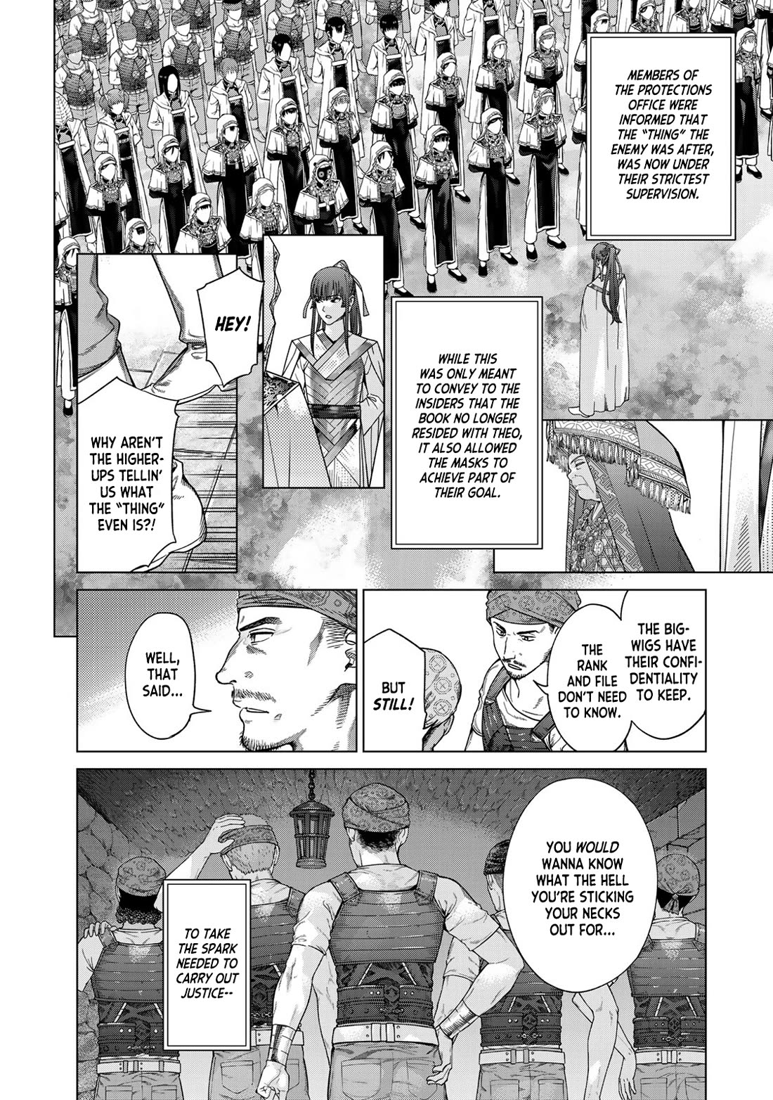 Toshokan no Daimajutsushi chapter 39 page 38