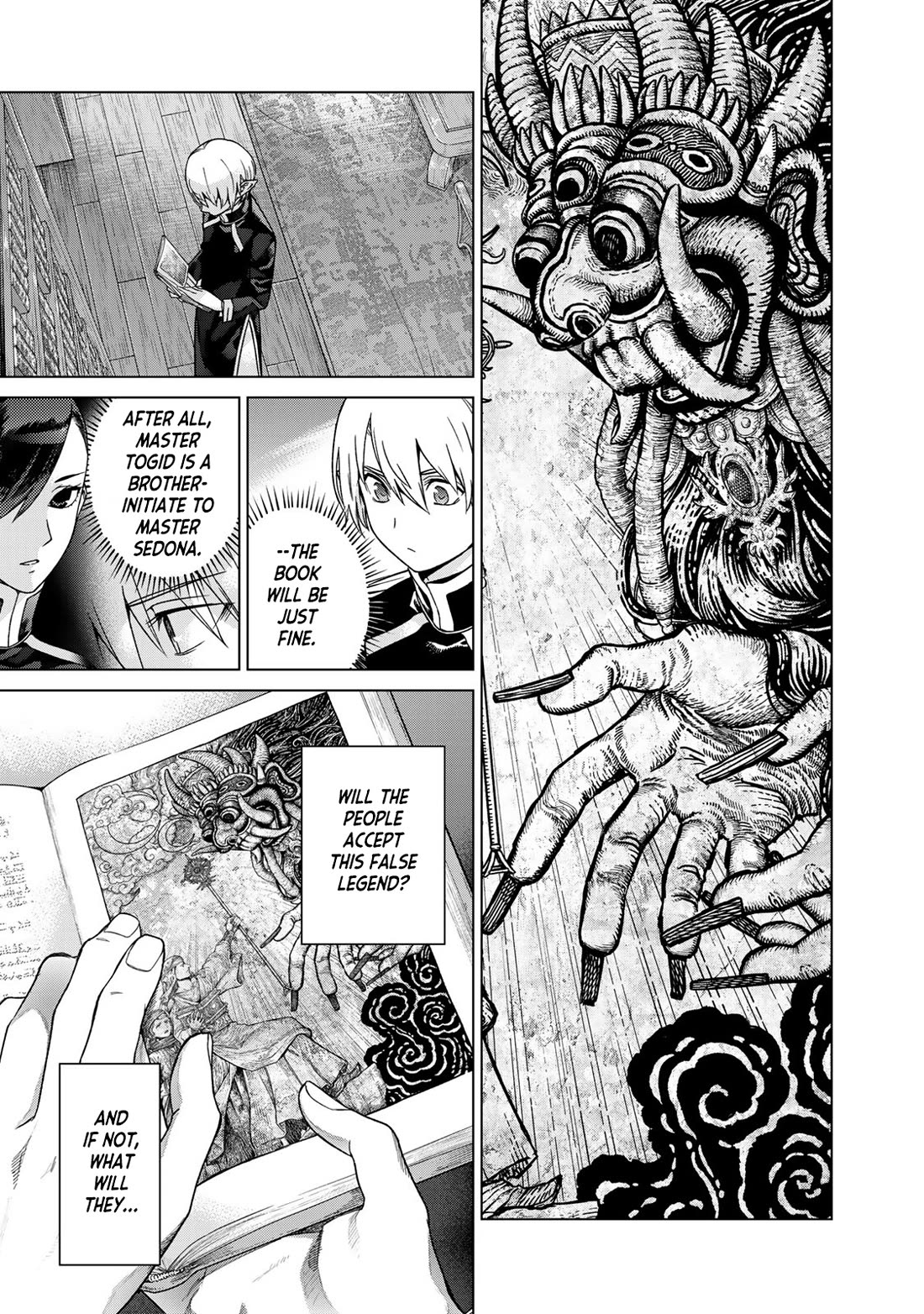 Toshokan no Daimajutsushi chapter 39 page 43