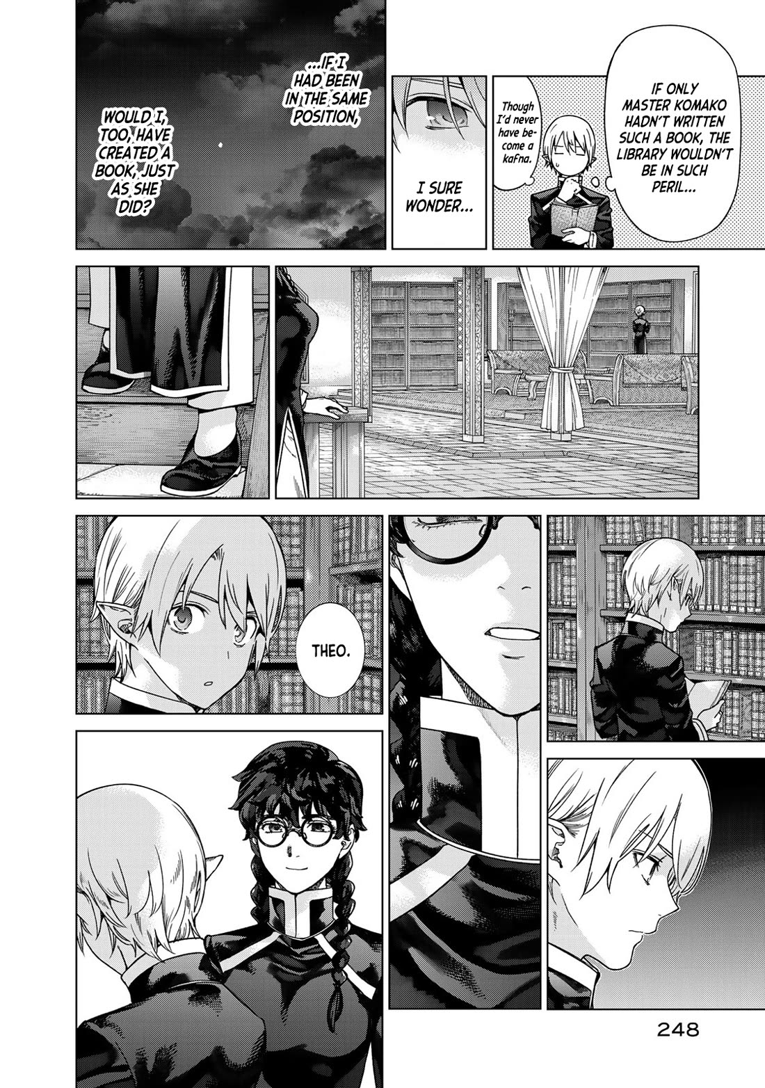 Toshokan no Daimajutsushi chapter 39 page 44