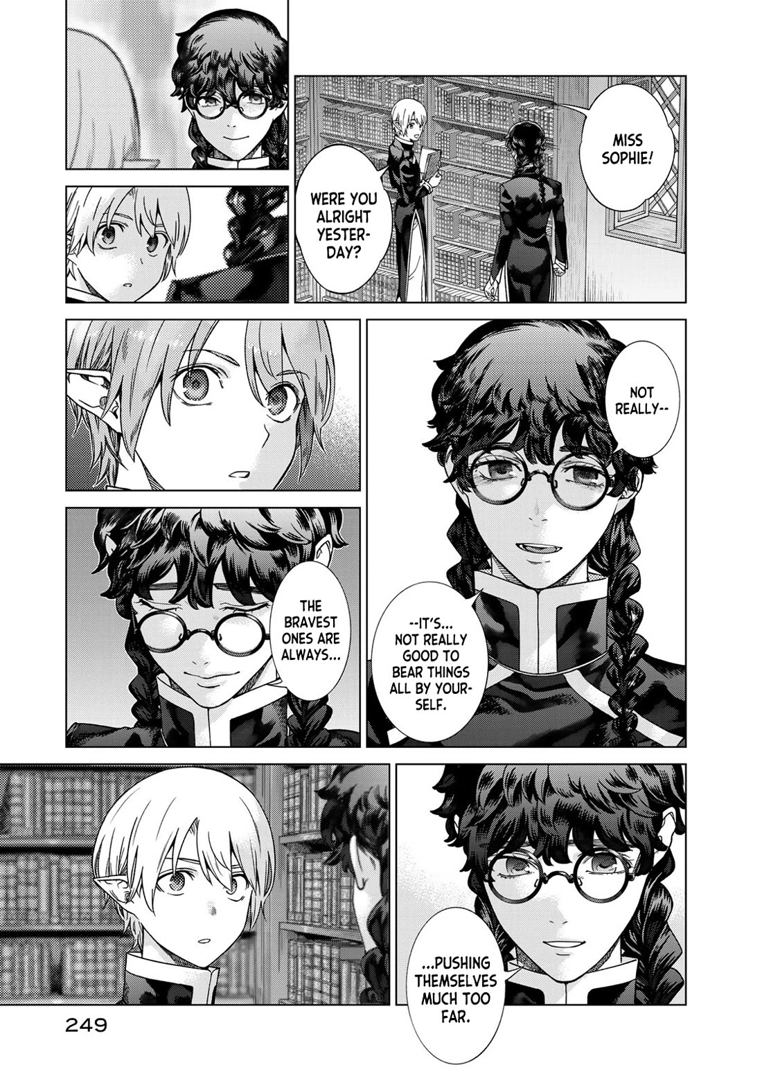 Toshokan no Daimajutsushi chapter 39 page 45