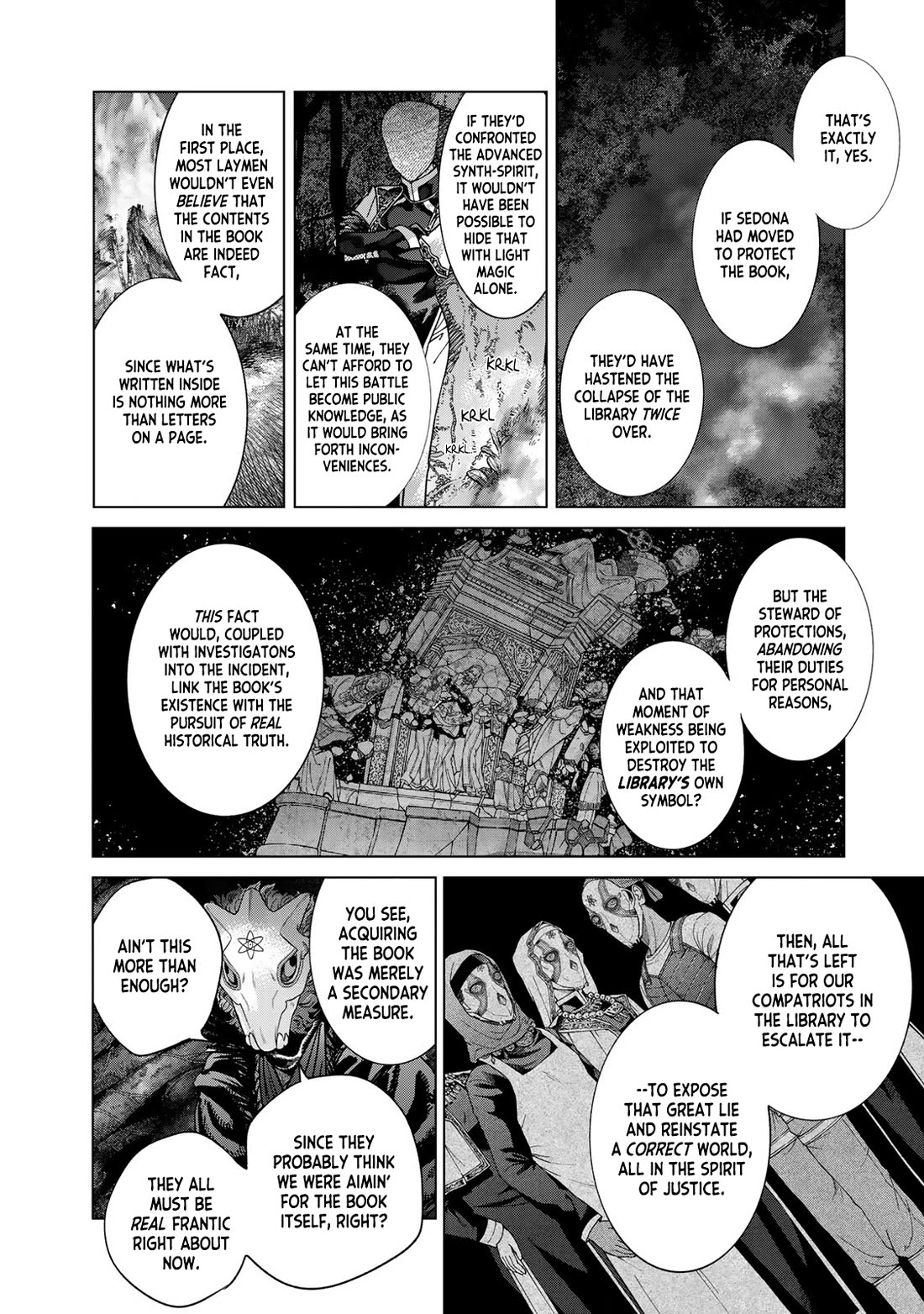 Toshokan no Daimajutsushi chapter 39 page 8